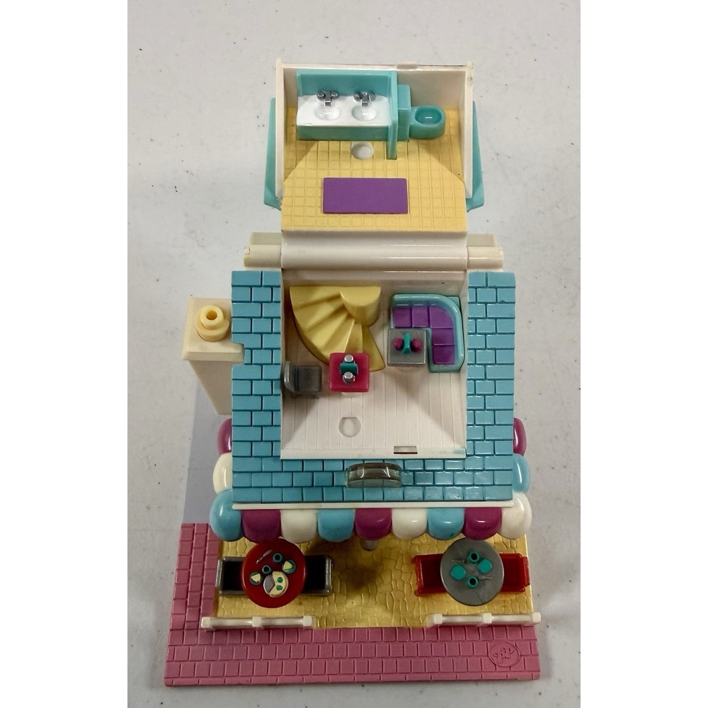Vintage Polly Pocket Bluebird 1993 Pizzeria Lights Up  No Figures - Picture 6 of 7